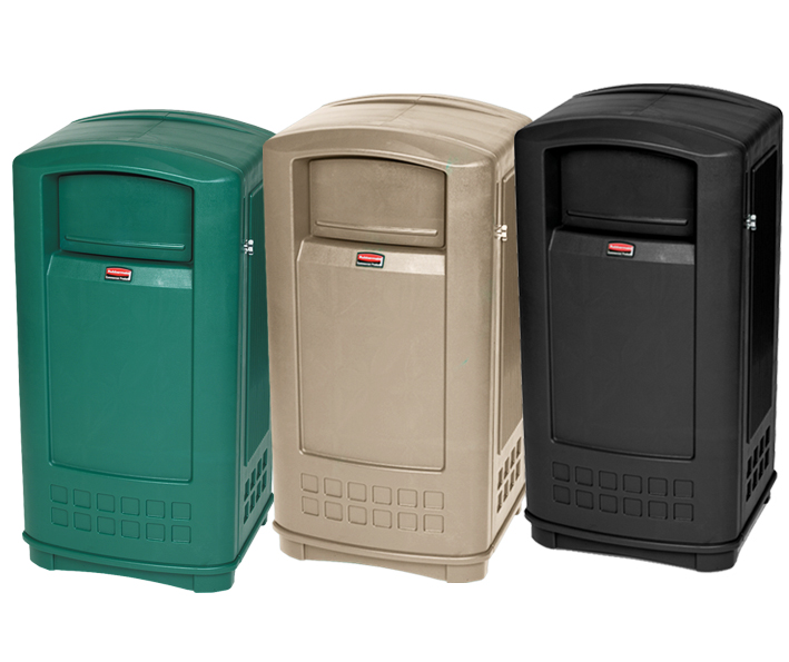 rubbermaid-landmark-jr-container-ohne-ascher-132-liter